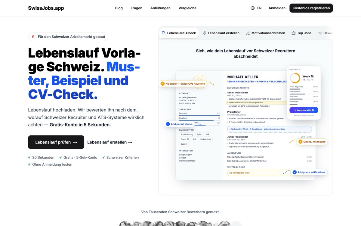 SwissJobs.app